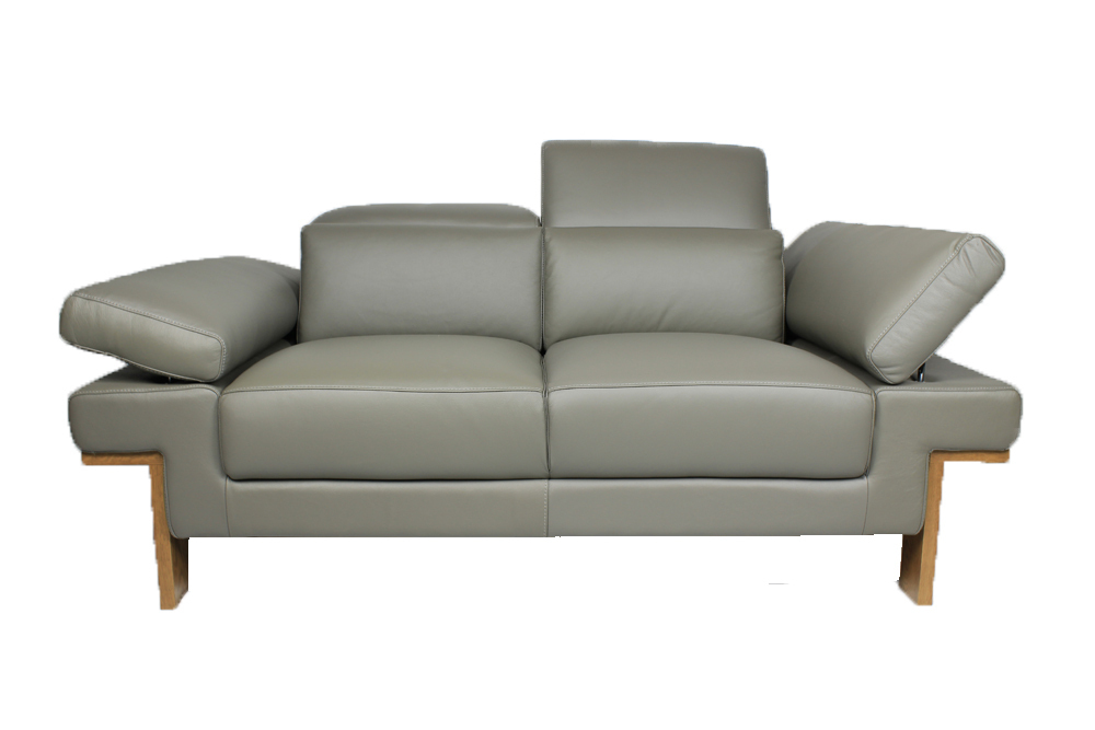 leather sofa modern ballarat 2 seat or 3 seat ,timber legs ...