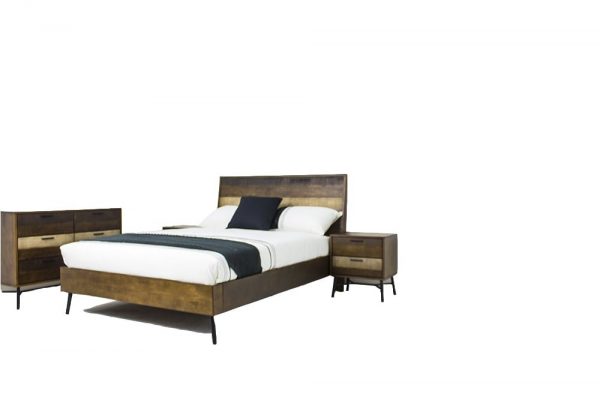 rustic bed suite acacia rough sawn timber