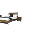 rustic bed suite acacia rough sawn timber