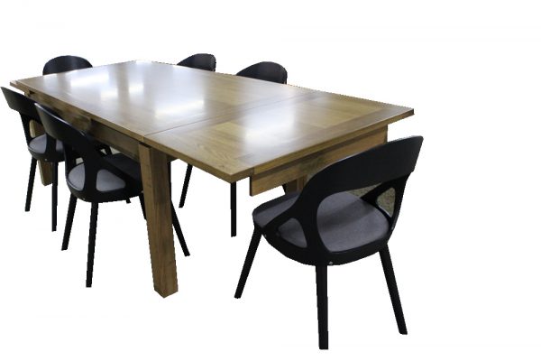 extension table hardwood