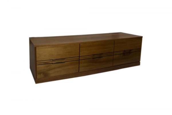 low line blackwood dresser 6 drawers