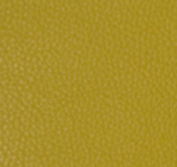 buttercup yellow leather sample