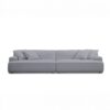 grey sofa large and low to ground