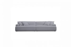 grey sofa large and low to ground