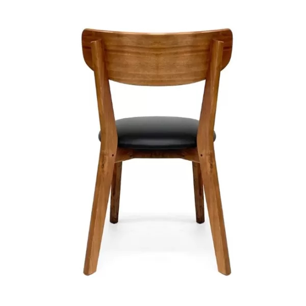 blackwood dining chair rear view