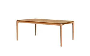 rectangle messmte timber dining table