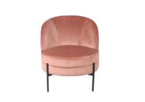 pink blush chair